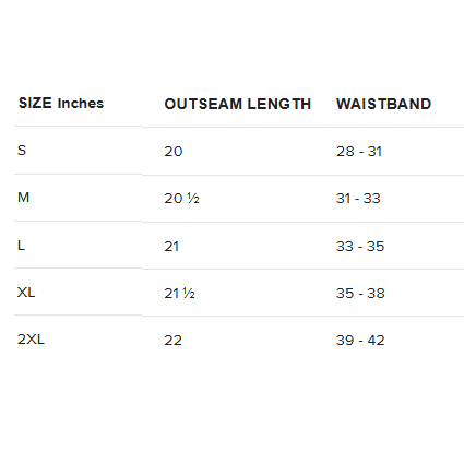 Short: Subtle logo. Major comfort.